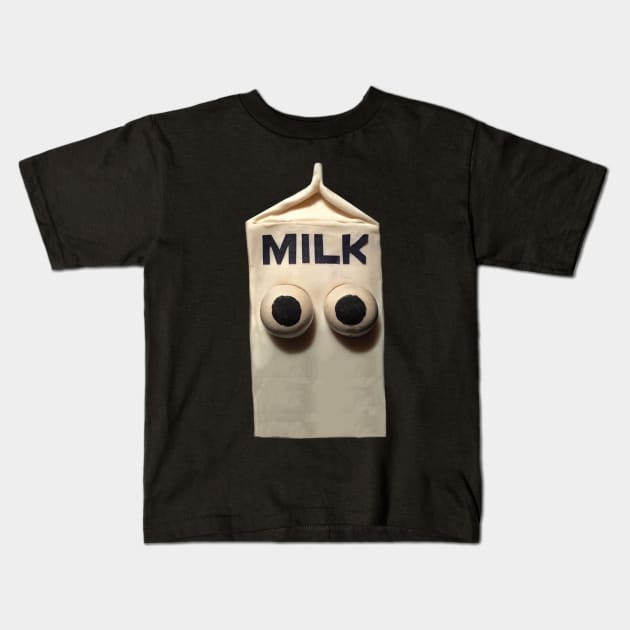 JS Milk Kids T-Shirt by AI studio